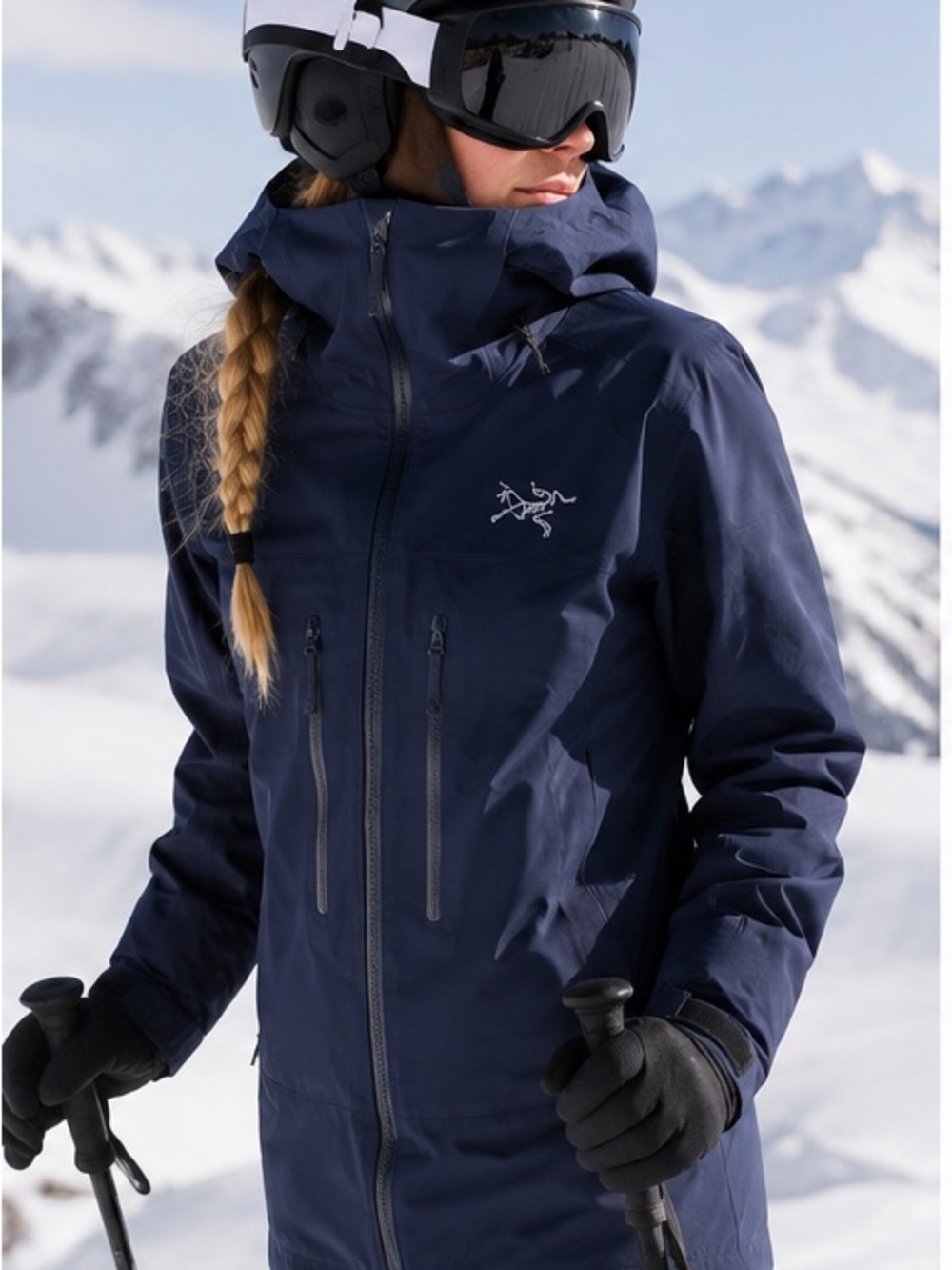 Arc’teryx Women Sentinel GORE-TEX Ski & Hiking Waterproof Jacket Size Small Med